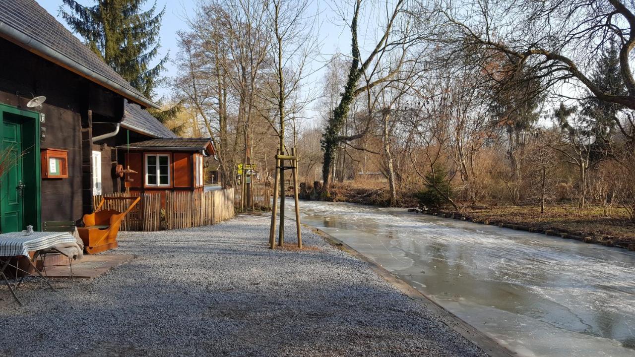 LübbenSpreewaldhaus Zum Schoberplatzアパートメント エクステリア 写真