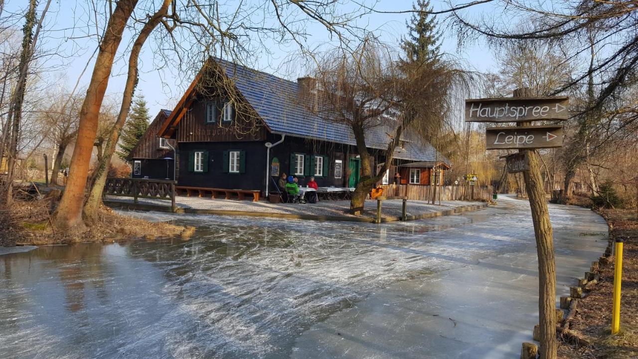 LübbenSpreewaldhaus Zum Schoberplatzアパートメント エクステリア 写真